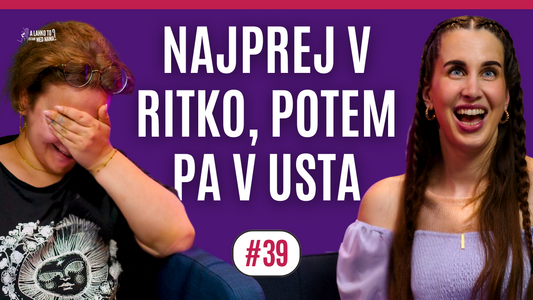 Najprej v RITKO, potem pa v USTA?! 🍑👄