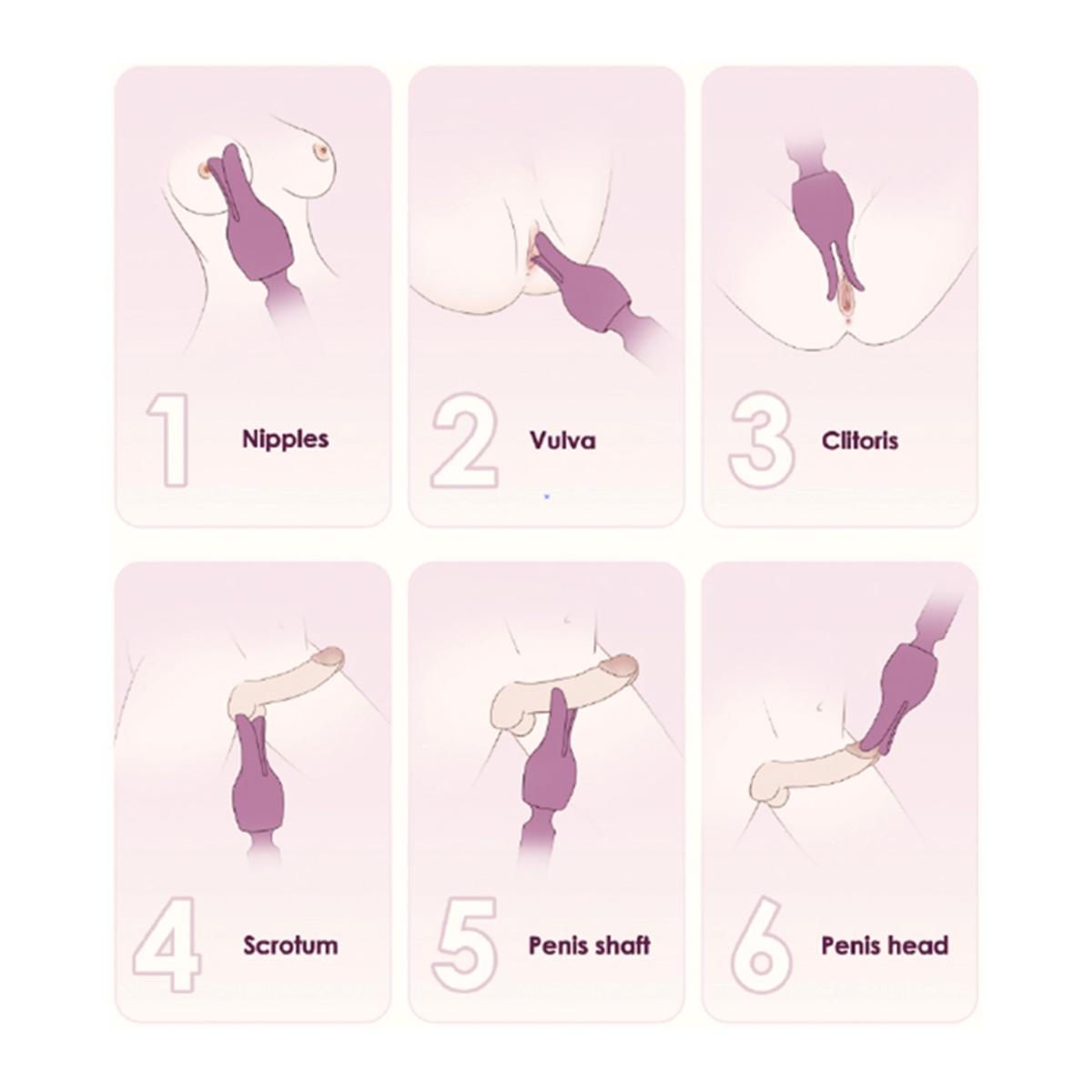 Masažni vibrator Svakom - Ema Neo 2, lila