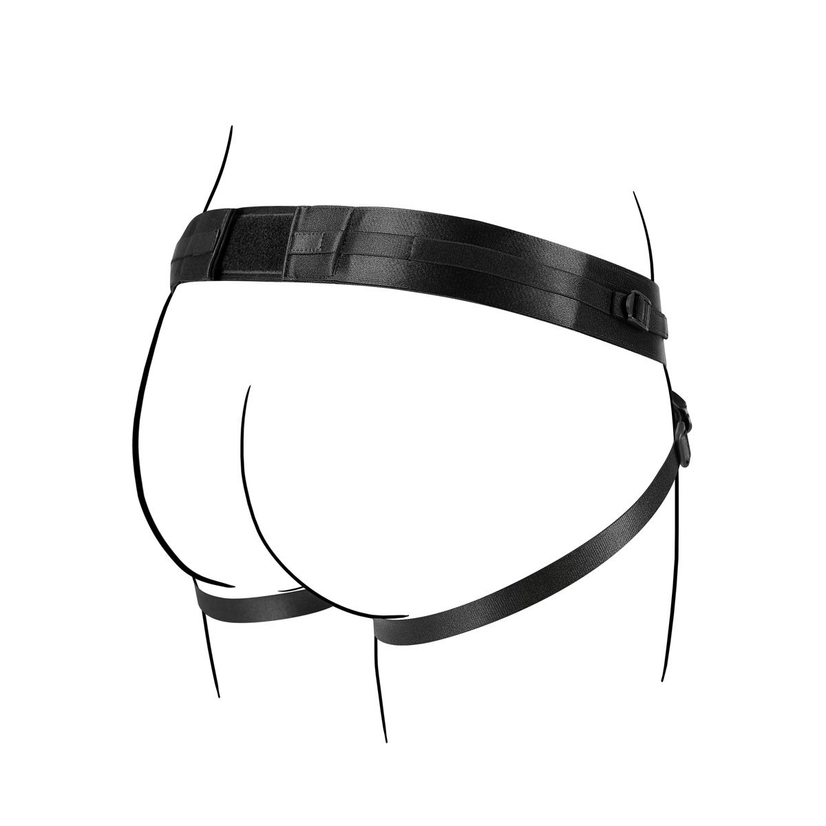 Dvojni strap-on pas No-Parts - Taylor