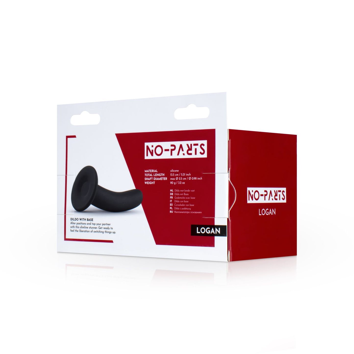 Strap on dildo No-Parts - Logan, 13.5 cm