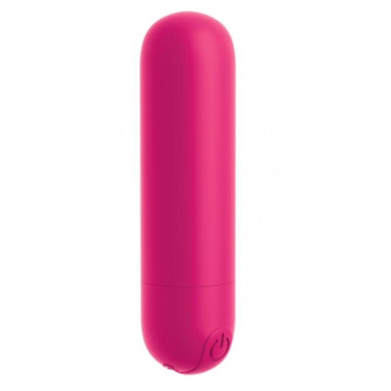 Vibrating Bullet Play Rechargeable USB 10 Functions Fuchsia