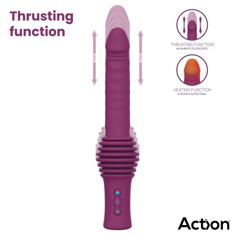 Roxer Heating Thrusting and Vibrating Sex Machine with Remote Control