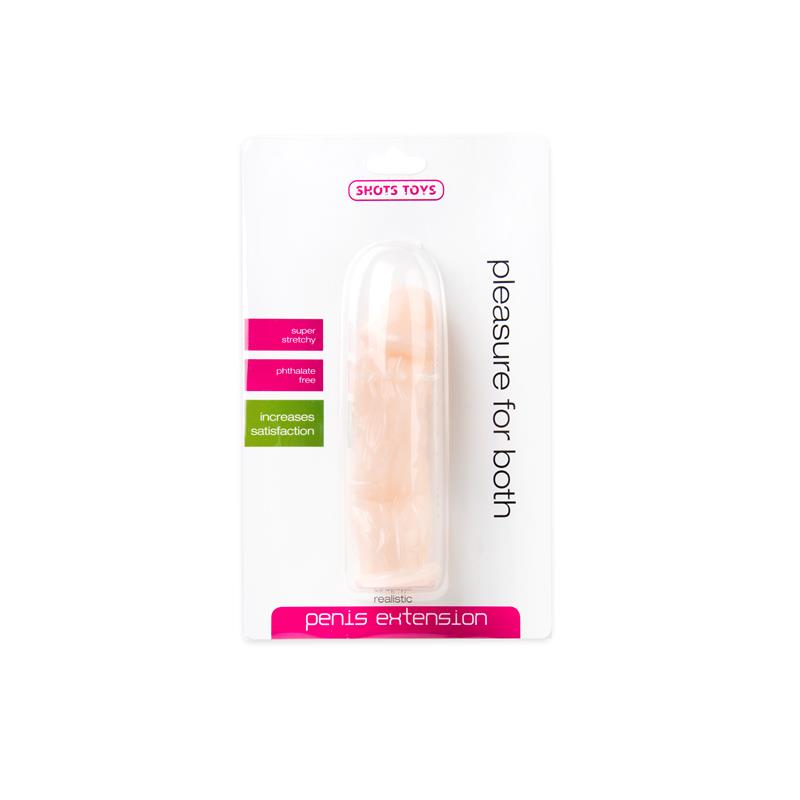 Shots Toys Realistic Penis Extension Skin