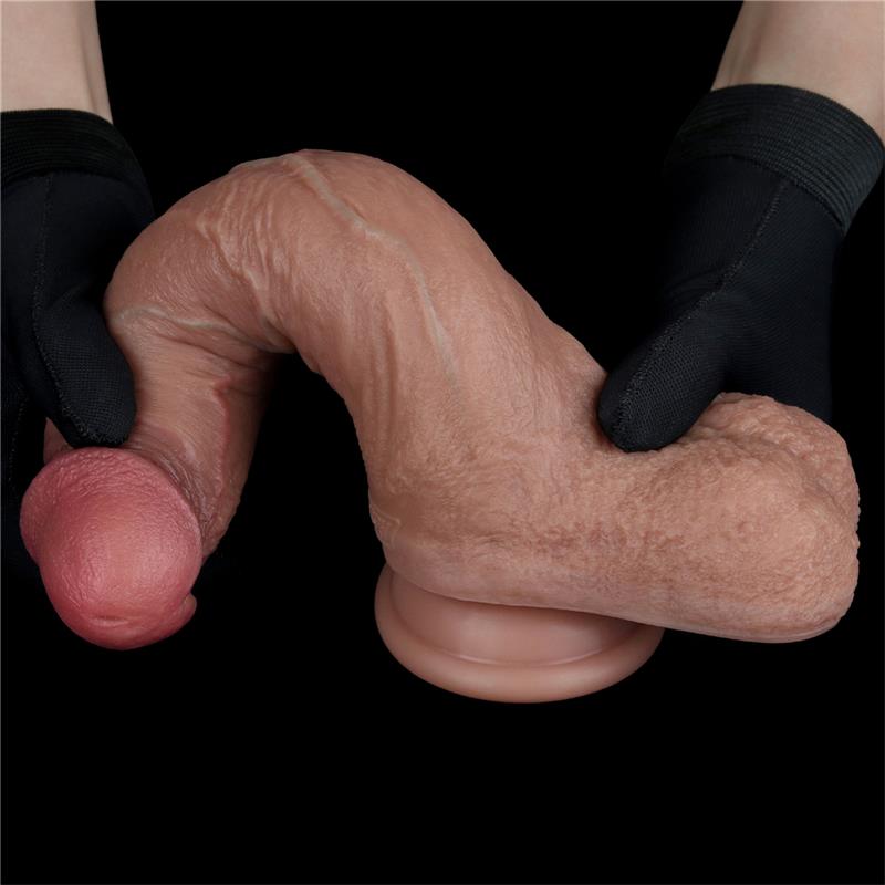Dual Layered Silicone Dildo 85