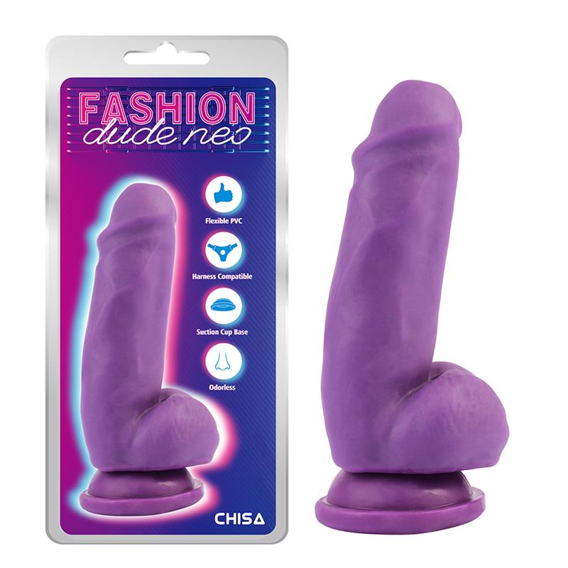 Dual Density Dildo Purple 69