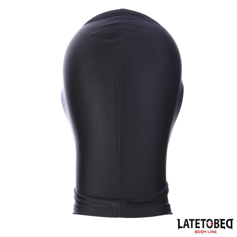 Open Mouth and Eyes Hood Black