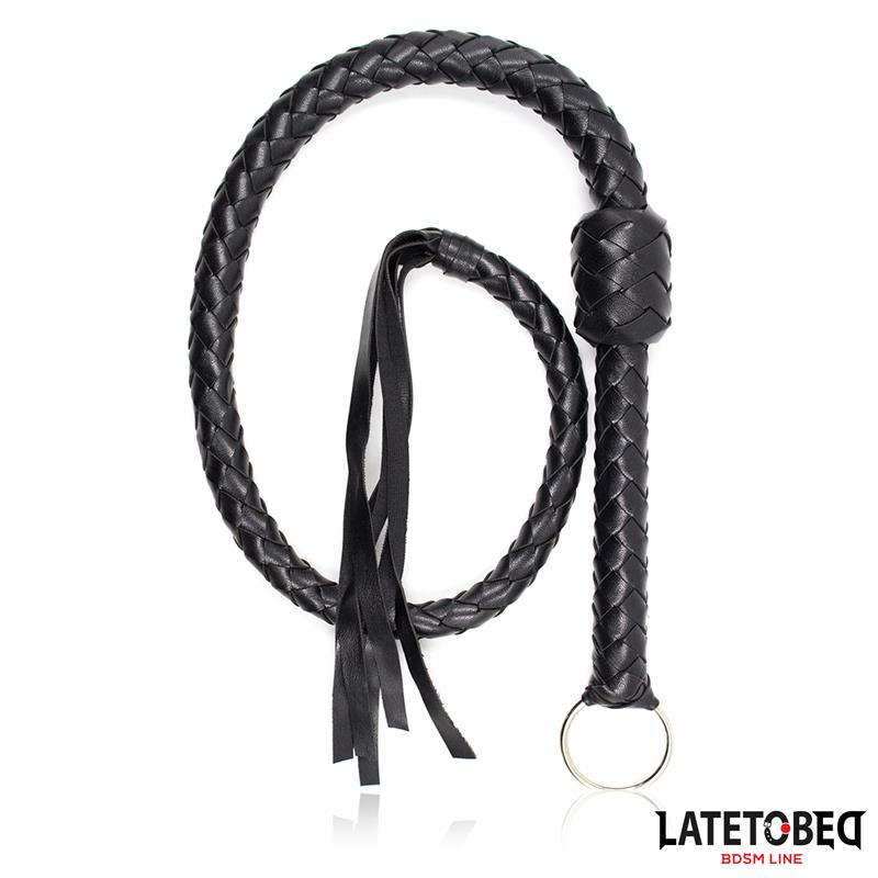 Braided Whip Black