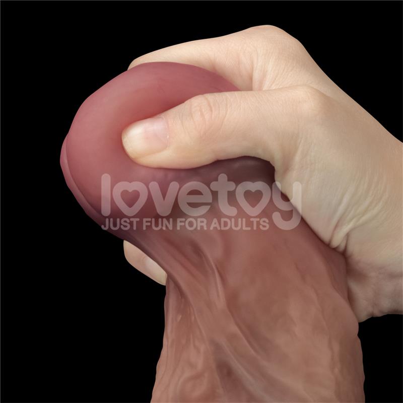 Dildo Dual Layered XXL 105 Black