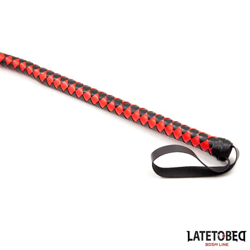 Long Whip Blacl and Red