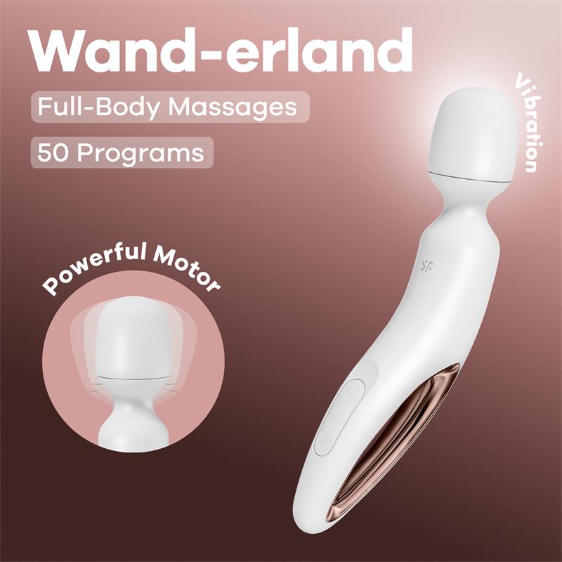 Wand erland Vibrator White