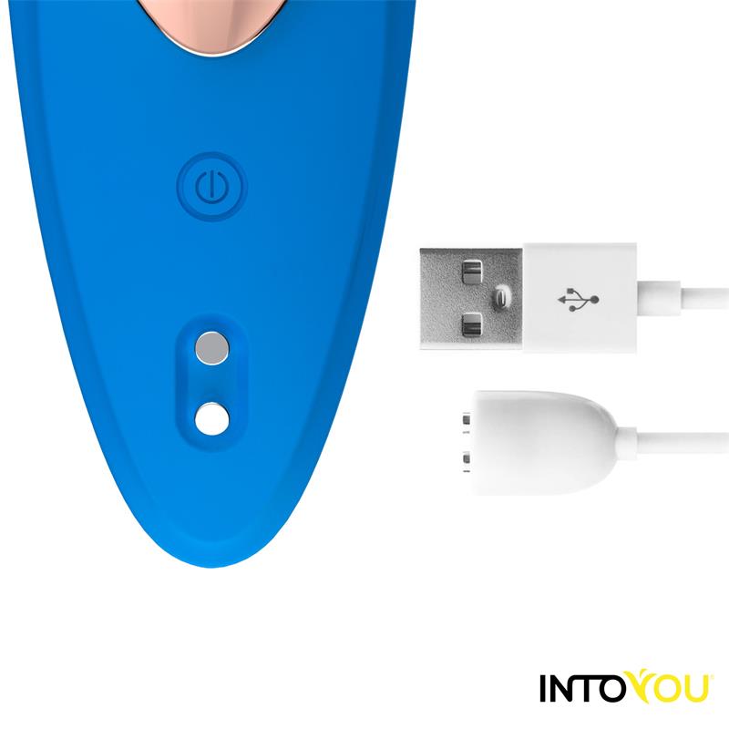 Silicone Panty Vibrator with App Blue
