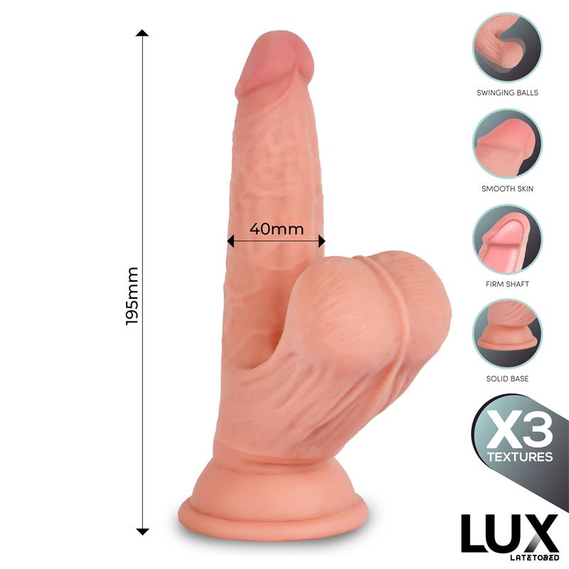 Lars Triple Density Dildo with Swinging Balls 76