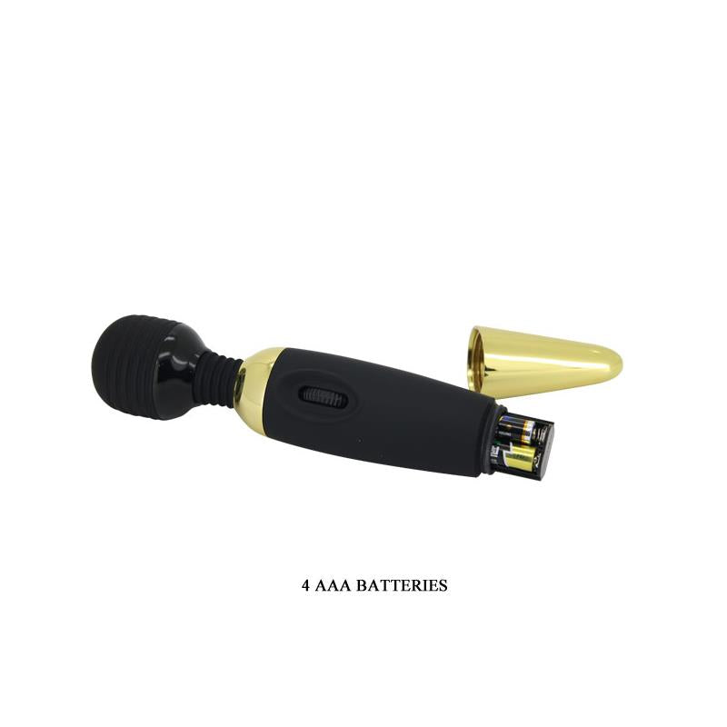 Pretty Love Massager Power Wand Black and Gold