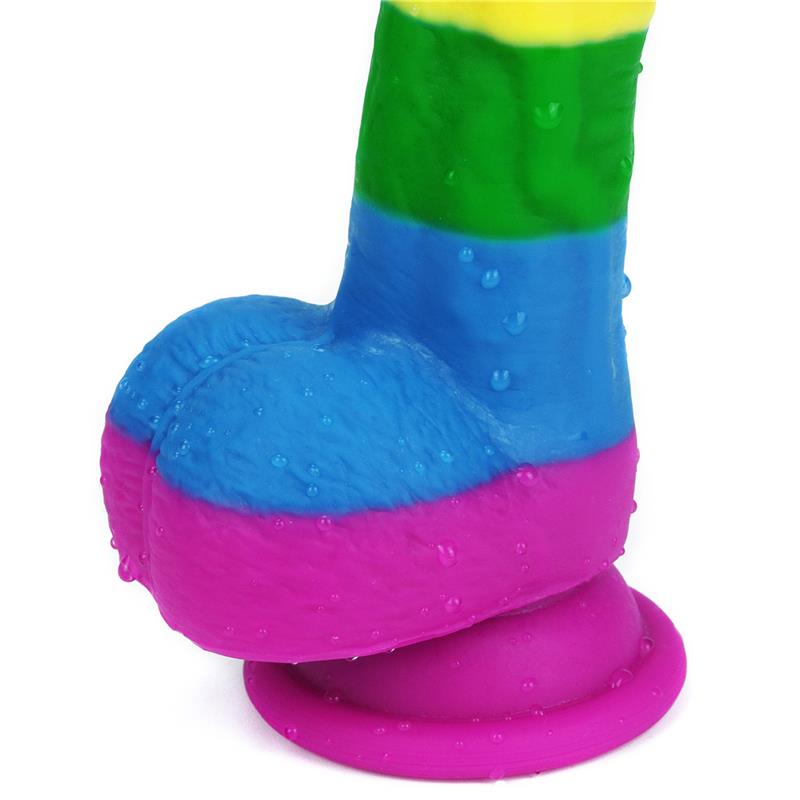 Dildo Prider 8 Liquid Silicone LGBT