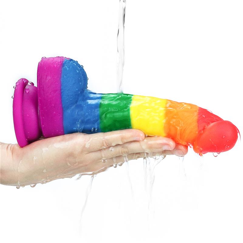 Dildo Prider 8 Liquid Silicone LGBT