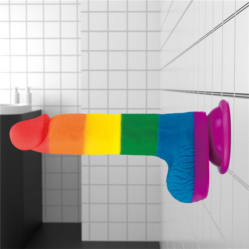 Dildo Prider 75 Liquid Silicone LGBT