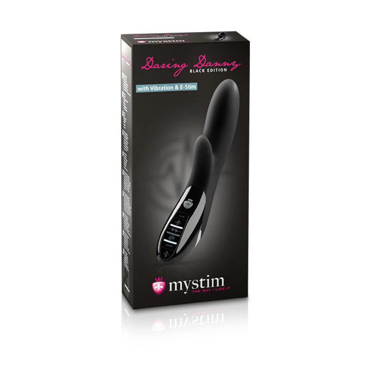 Rabbit vibrator z elektrostimulacijo MyStim - Daring Danny