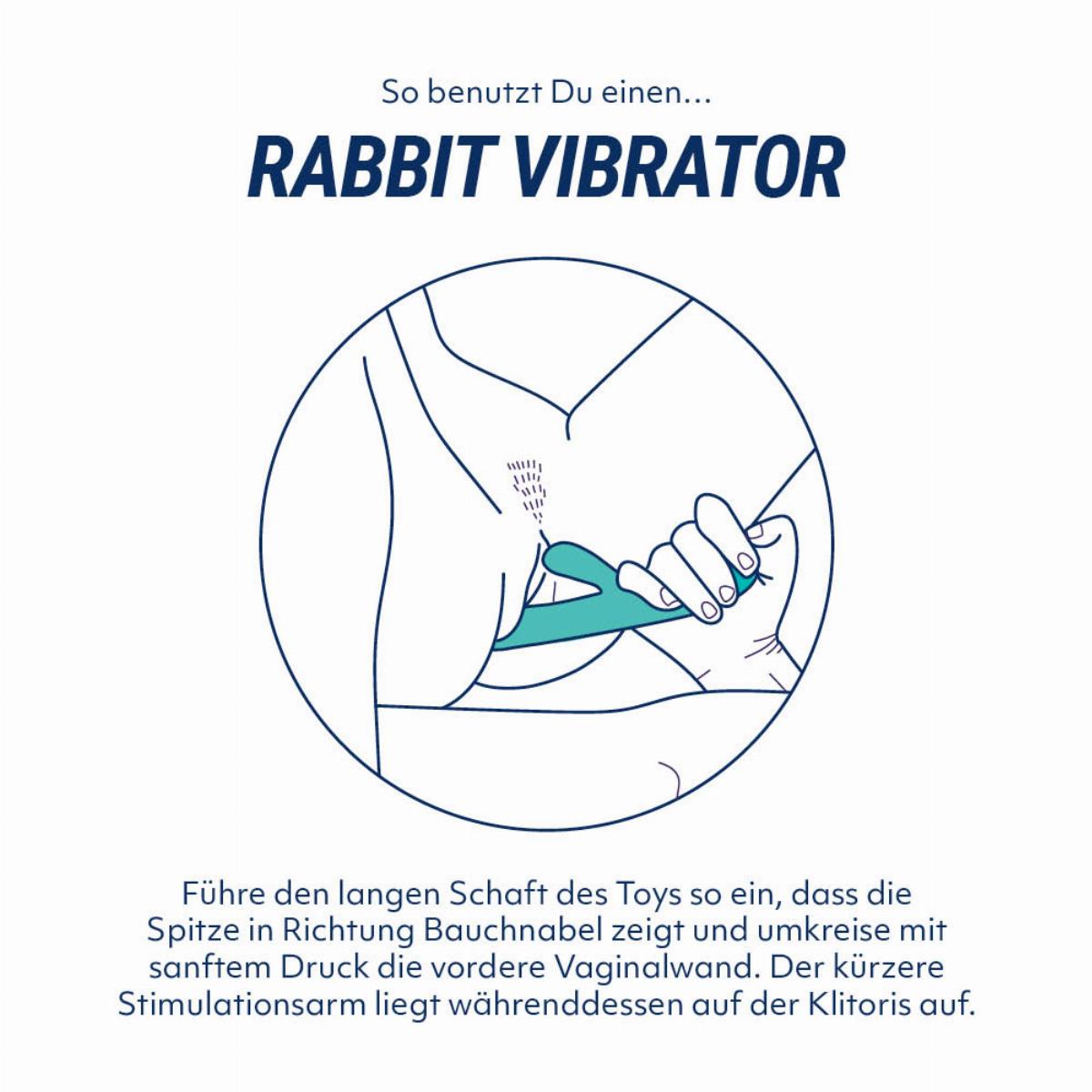 Rabbit vibrator z elektrostimulacijo MyStim - Daring Danny