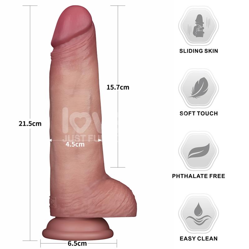 Sliding PRO II Dildo Sliding Skin Dual layer 85