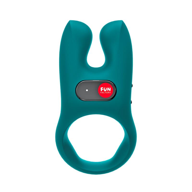 Nos Vibrating Penis Ring Deep Sea Blue