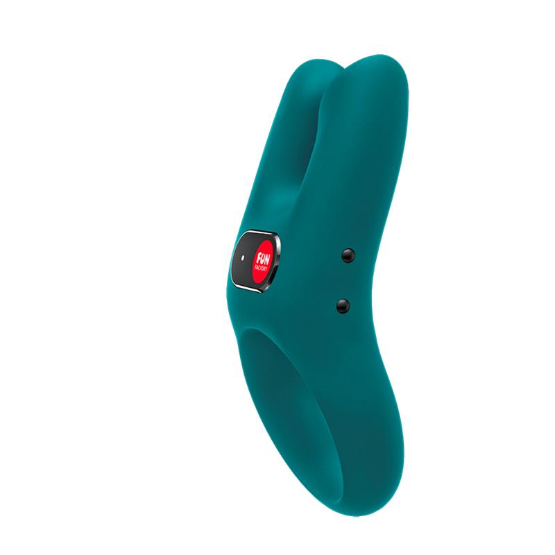 Nos Vibrating Penis Ring Deep Sea Blue