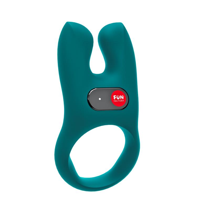 Nos Vibrating Penis Ring Deep Sea Blue