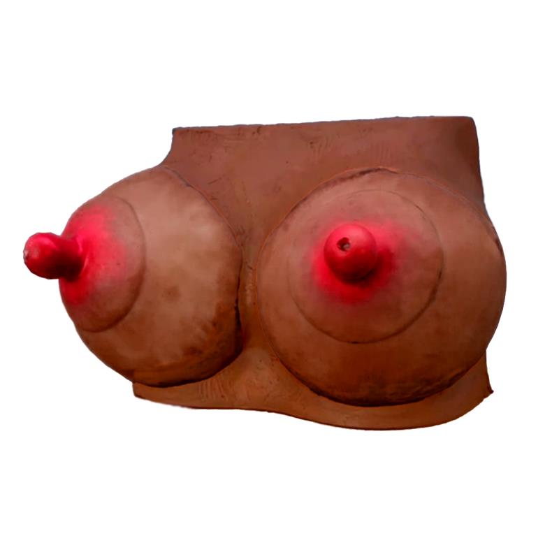 breast shaped piggy bank