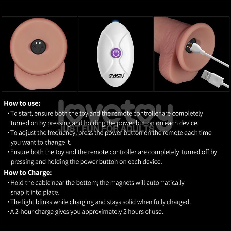 Vibrating Sliding Skin Pro II Silicone 85