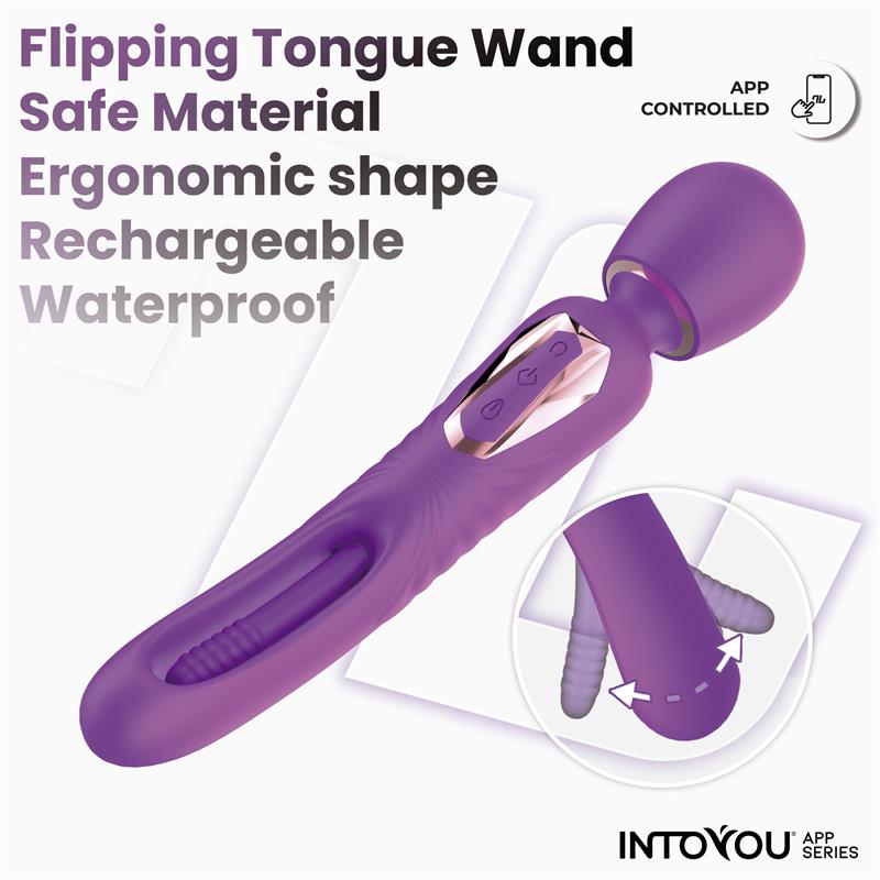 Salma Wand with Flipping Tongue and Vibration with App