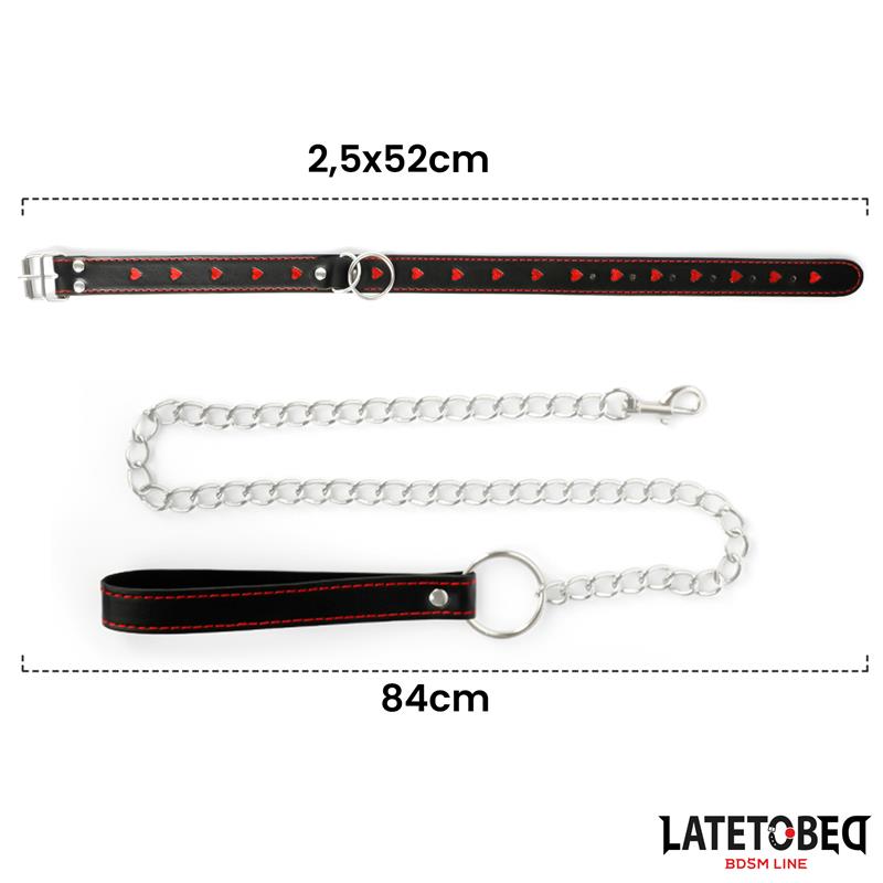 collar with Leash 52 cm