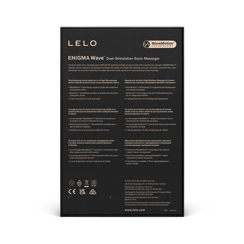 Enigma Wave Clitoris Sucker Black