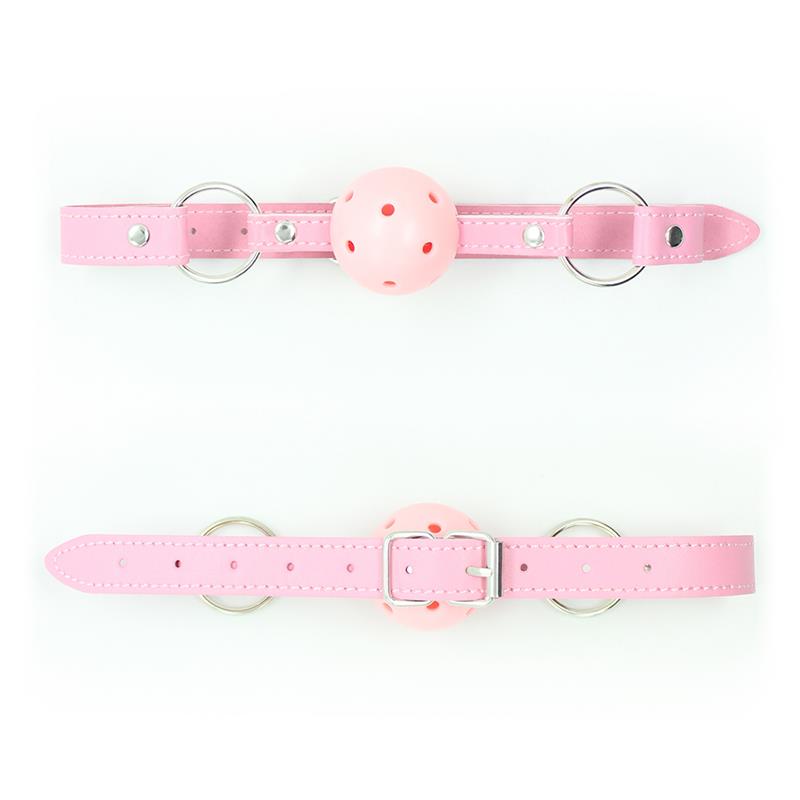 Ball Gag Breathable Asjustable Ball 45 cm Pink