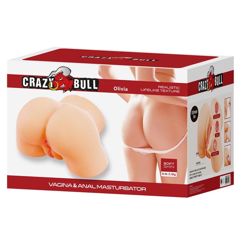 Masturbator Vagina and Ass 55kg