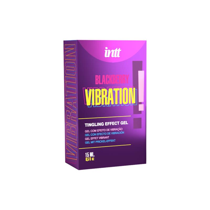Blackberry Tingling Effect Vibrating Gel 15 ml