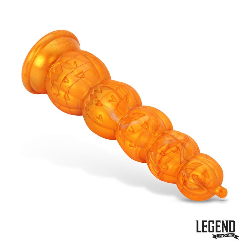 Pumpkron Pumpkin shaped Liquid Silicone Dildo 197 cm
