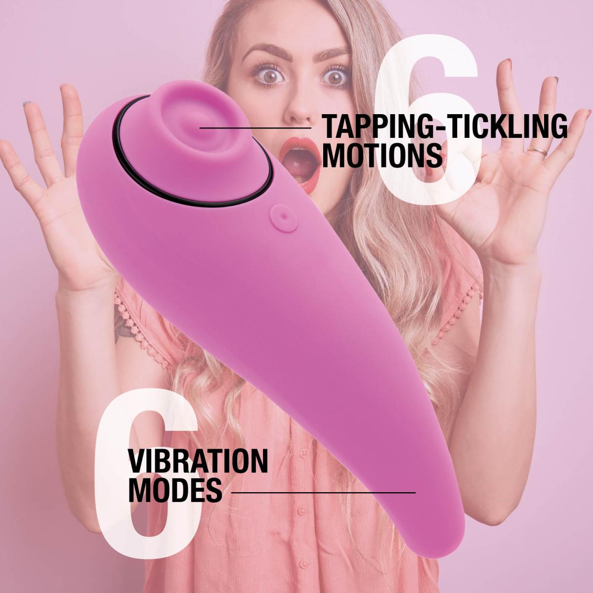 Stimulator klitorisa Feelztoys - Femmegasm, roza