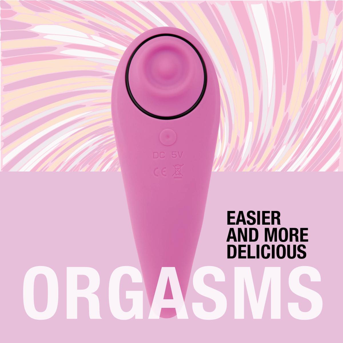 Stimulator klitorisa Feelztoys - Femmegasm, roza