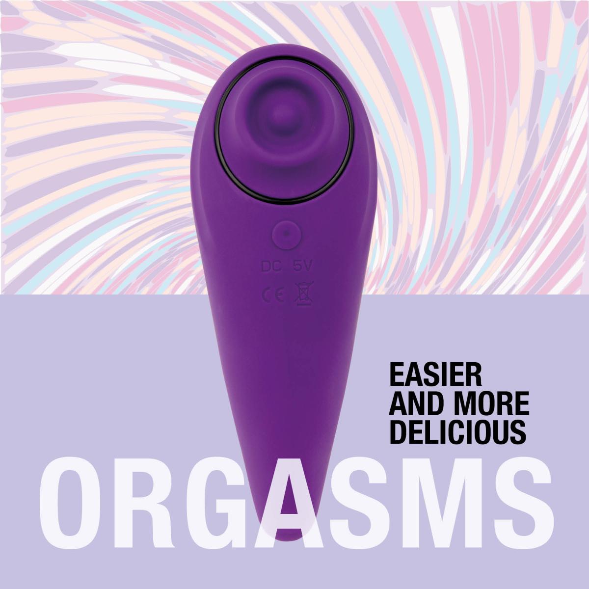 Stimulator klitorisa Feelztoys - Femmegasm, vijolična