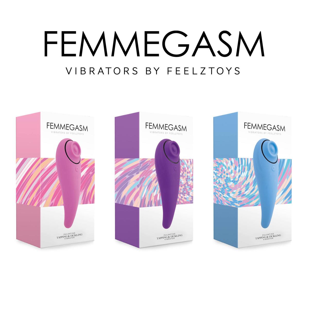 Stimulator klitorisa Feelztoys - Femmegasm, vijolična