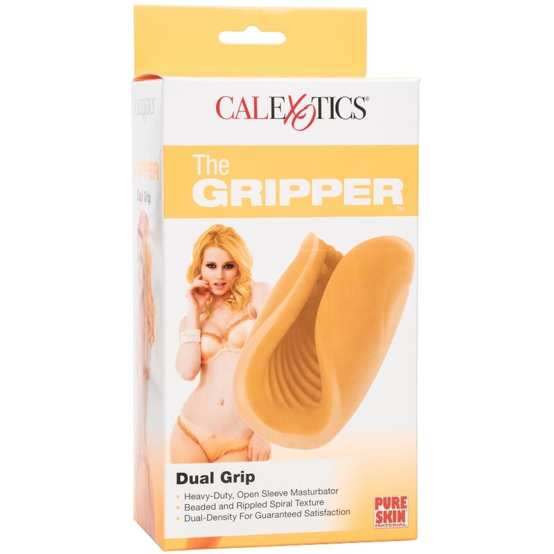 CALEXOTICS - MASTURBATOR Z BISERNIM OPRIJEMOM ORANŽNA