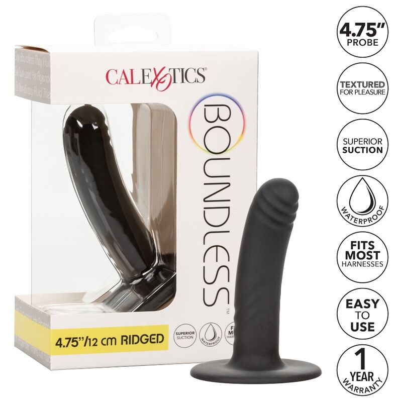 CALEXOTICS - BOUNDLESS DILDO 12 CM ZDRUŽLJIV S PASOVI