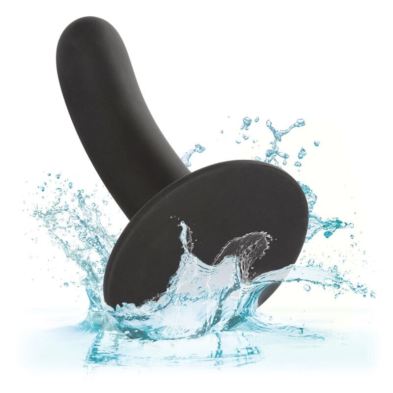 CALEXOTICS - BREZMEJNI DILDO 12 CM, ZDRUŽLJIV S PASOVI, GLADEK