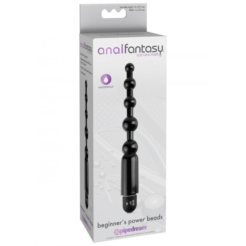 Vibracijske analne kroglice Anal Fantasy za začetnike