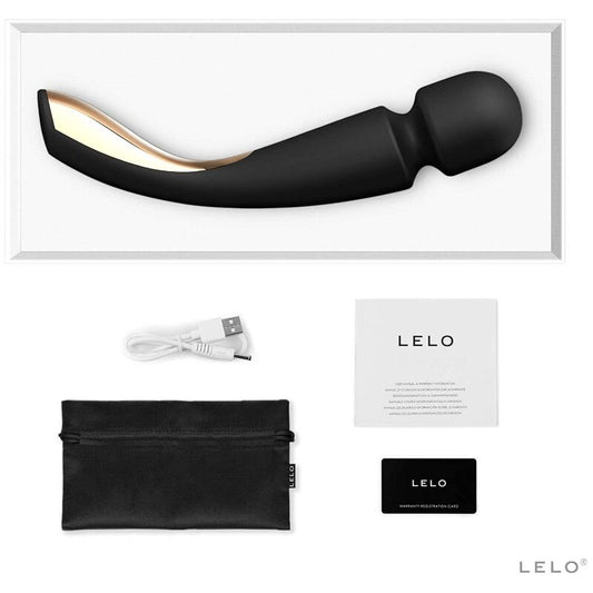 LELO - PAMETNA SREDNJA PALICA 2 ČRNA MASAŽNA NAPRAVA