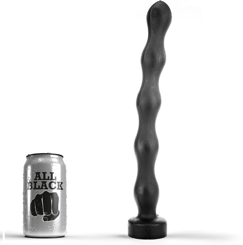 Analne kroglice All Black - Plug Ball, 32 cm