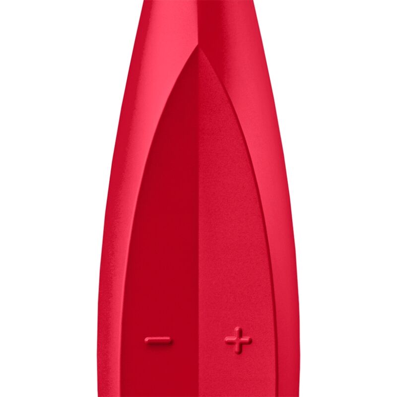 Stimulator klitorisa Satisfyer - Twirling Fun, rdeča