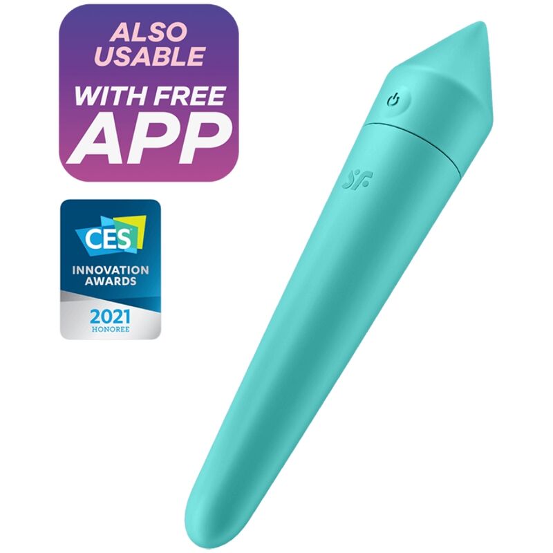 Bullet vibrator Satisfyer - Ultra Power Bullet 8, turkizna