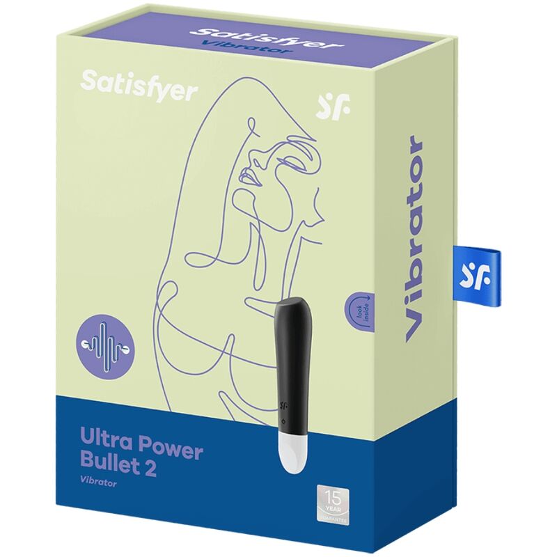 Bullet vibrator Satisfyer - Ultra Power Bullet 2, črna