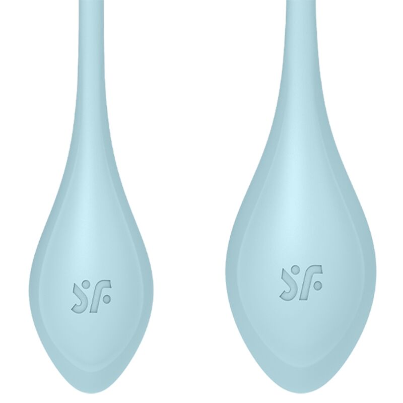 Komplet vaginalnih kroglic Satisfyer - Yoni Power 2, modra
