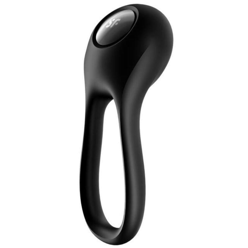 Vibracijski obroček za penis Satisfyer - Majestic Duo, črna